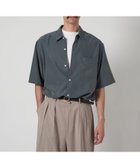 【ビューティ&ユース ユナイテッドアローズ/BEAUTY&YOUTH / UNITED ARROWS / MEN】のSteven Alan ドレープ レギュラーカラー ショートスリーブ シャツ STANDARD LOOSE BOX MD.GRAY|ID: prp329100004566482 ipo3291000000033108655