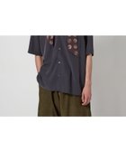 【ビューティ&ユース ユナイテッドアローズ/BEAUTY&YOUTH / UNITED ARROWS / MEN】のSteven Alan ドレープ レギュラーカラー ショートスリーブ シャツ STANDARD LOOSE BOX BLACK|ID: prp329100004566482 ipo3291000000033108658