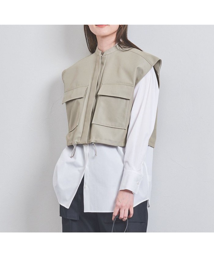 【その他のブランド/Other】のシャンブレー ショート ベスト インテリア・キッズ・メンズ・レディースファッション・服の通販 founy(ファニー) https://founy.com/ ファッション Fashion レディースファッション WOMEN アウター Coat Outerwear トップス・カットソー Tops/Tshirt ベスト/ジレ Gilets/Vests おすすめ Recommend インナー Inner サマー Summer シャンブレー Chambray ショート Short シルバー Silver セットアップ Set Up ドローコード Draw Cord ベスト Vest 今季 This Season |ID: prp329100004566511 ipo3291000000032295028