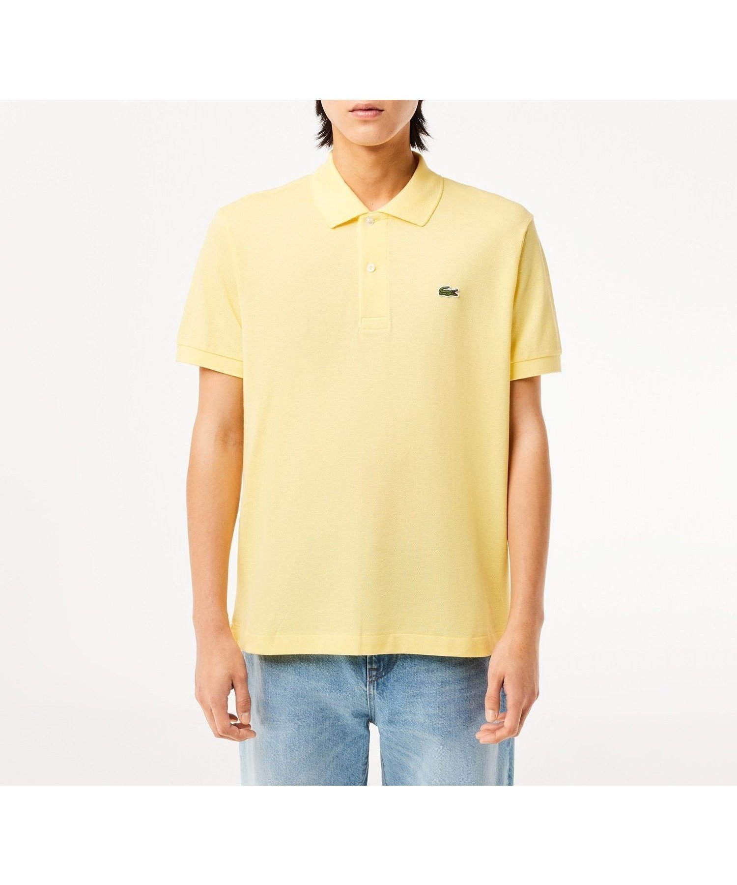 【ラコステ/LACOSTE】の『L.12.12』定番半袖ポロシャツ インテリア・キッズ・メンズ・レディースファッション・服の通販 founy(ファニー) 　ファッション　Fashion　レディースファッション　Ladies' Fashion Online　トップス・カットソー　Tops/Tshirt　シャツ/ブラウス　Shirts/Blouses　ポロシャツ　Polo Shirts　クラシック　Classic　鹿の子　Pique　定番　Standard　フィット　Fit　ポロシャツ　Polo Shirt　半袖　Short Sleeve　おすすめ　Recommend　エレガント 上品　Elegant　ペールイエロー|ID: prp329100004566525 ipo3291000000032569132