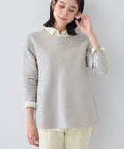 【インディヴィ/INDIVI】の春SALE!【洗える/軽量】美シルエット ペプラムニット 人気、トレンドファッション・服の通販 founy(ファニー) ファッション Fashion レディースファッション WOMEN トップス・カットソー Tops/Tshirt ニット Knit Tops ストレッチ Stretch ペプラム Peplum 春 Spring 洗える Washable 軽量 Lightweight thumbnail グレージュ|ID: prp329100004566526 ipo3291000000032295136