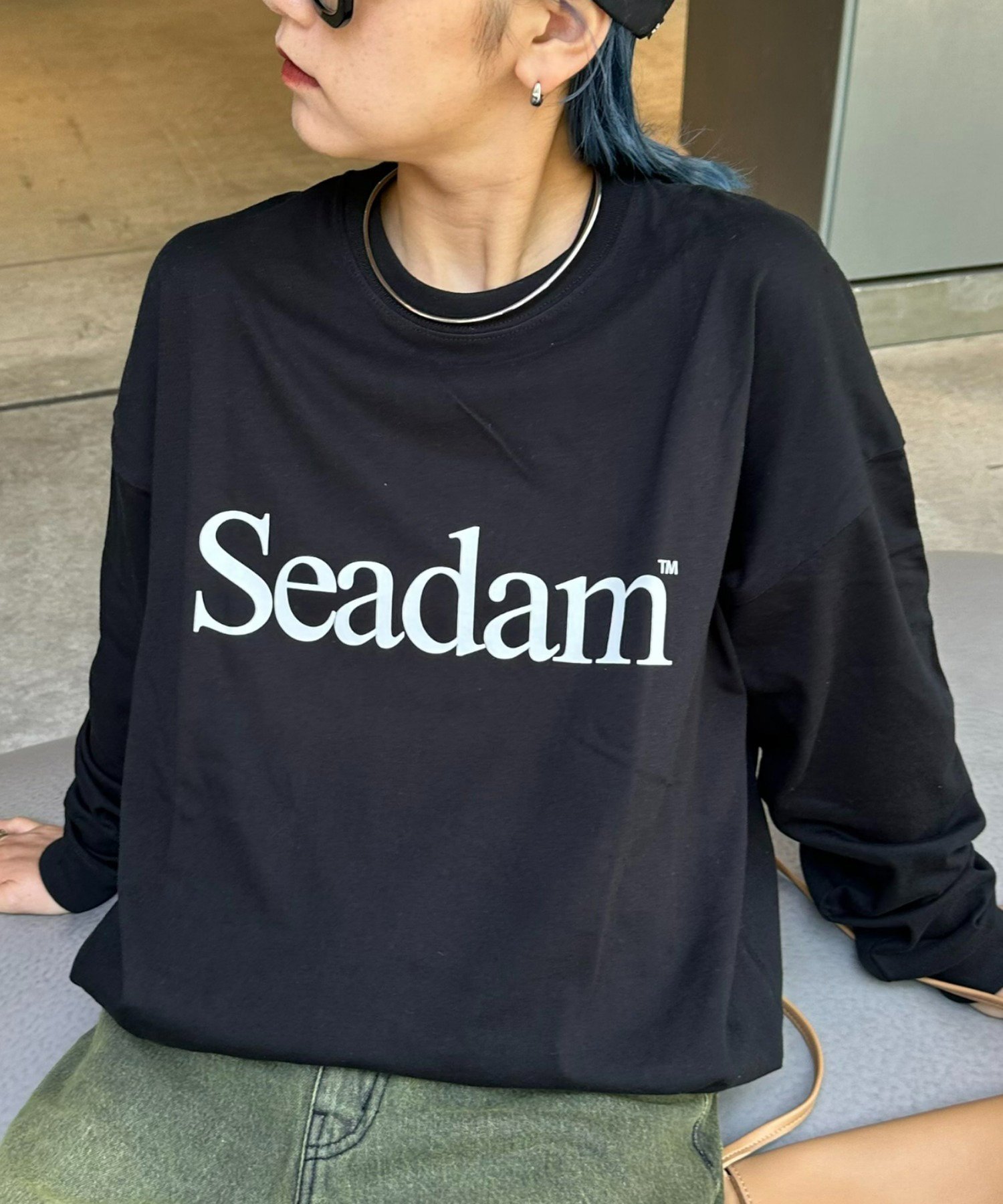 【チャオパニックティピー/CIAOPANIC TYPY】のUNISEX ロゴプリントビッグシルエットロンTEE インテリア・キッズ・メンズ・レディースファッション・服の通販 founy(ファニー) 　ファッション　Fashion　レディースファッション　WOMEN　トップス・カットソー　Tops/Tshirt　ロング / Tシャツ　T-Shirts　インナー　Inner　カットソー　Cut And Sew　カーゴパンツ　Cargo Pants　スタイリッシュ　Stylish　スラックス　Slacks　デニム　Denim　トレンド　Trend　フロント　Front　プリント　Print　ユニセックス　Unisex　リアル　Real　再入荷　Restock/Back In Stock/Re Arrival　おすすめ　Recommend　ブラック|ID: prp329100004566562 ipo3291000000032295387