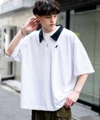 【ロッキーモンロー/Rocky Monroe】のKANGOL 別注コラボ 鹿の子ワンポイント刺繍半袖ハーフジップポロシャツ 人気、トレンドファッション・服の通販 founy(ファニー) ファッション Fashion レディースファッション WOMEN トップス・カットソー Tops/Tshirt シャツ/ブラウス Shirts/Blouses ポロシャツ Polo Shirts アウトドア Outdoor コラボ Collaboration 鹿の子 Pique ジップ Zip スポーティ Sporty トレンド Trend 人気 Popularity 別注 Special Order 半袖 Short Sleeve メンズ Mens 無地 Plain Color リラックス Relax ワイド Wide ワンポイント One Point おすすめ Recommend エレガント 上品 Elegant thumbnail ホワイト×ブラック|ID: prp329100004566563 ipo3291000000032295389