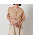 【その他のブランド/Other】のシアー キーネックカーディガン -ウォッシャブル- A DAY IN THE LIFE BEIGE|ID: prp329100004566578 ipo3291000000032726380