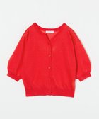 【その他のブランド/Other】のシアー キーネックカーディガン -ウォッシャブル- A DAY IN THE LIFE RED|ID: prp329100004566578 ipo3291000000032726382