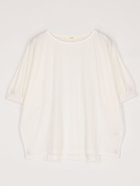 【ニコル/NICOLE】の接触冷感 カノコ袖ゴムプルオーバー 人気、トレンドファッション・服の通販 founy(ファニー) ファッション Fashion レディースファッション WOMEN トップス・カットソー Tops/Tshirt プルオーバー Pullover ベーシック Basic ボトム Bottom 夏 Summer thumbnail 09ホワイト|ID: prp329100004566591 ipo3291000000032295568