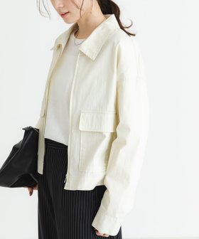 【アーバンリサーチ/URBAN RESEARCH】のコットンナイロンジップブルゾン 人気、トレンドファッション・服の通販 founy(ファニー) ファッション Fashion レディースファッション WOMEN アウター Coat Outerwear ブルゾン Blouson/Jackets 2025年 2025 2025春夏・S/S Ss,Spring/Summer,2025 バランス Balance フラップ Flap フレア Flare フロント Front ブルゾン Blouson ボックス Box ポケット Pocket ロング Long ワイド Wide 夏 Summer 日本製 Made In Japan S/S・春夏 Ss・Spring/Summer 羽織 Haori 軽量 Lightweight |ID:prp329100004566592