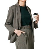【ラナン/Ranan】の洗える!ベーシックテーラードジャケット 人気、トレンドファッション・服の通販 founy(ファニー) ファッション Fashion レディースファッション WOMEN アウター Coat Outerwear ジャケット Jackets テーラードジャケット Tailored Jackets ジャケット Jacket ストレッチ Stretch スーツ Suit ポケット Pocket 洗える Washable thumbnail ブラウンチェック|ID: prp329100004566599 ipo3291000000032295662