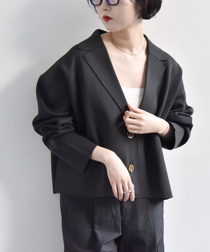 【シップス フォー ウィメン/SHIPS】のquaranciel 手洗い可能 コンパクト ワイド テーラード ニット ジャケット インテリア・キッズ・メンズ・レディースファッション・服の通販 founy(ファニー) https://founy.com/ ファッション Fashion レディースファッション Fashion for Women アウター Coat / Outerwear Collection レディースジャケット・軽アウター Jackets 洗える Machine Washable カーディガン Cardigan, Knitwear コンパクト Compact, Small Size ジャケット Jacket, Outerwear セットアップ Set-Up, Coordinated Outfit テーラード Tailored, Tailored Fit デニム Denim, Jeans Material トレンド Trend, Trending Now 定番 Standard, Basic Item 人気 Popular, Best Seller ワイド Wide, Wide Fit おすすめ Recommended / Our Picks ビジネス 仕事 通勤 Business / Work / Commuting 2025年 2025 2025春夏・S/S Spring/Summer 2025 SS25 |ID: prp329100004566602 ipo3291000000033898959