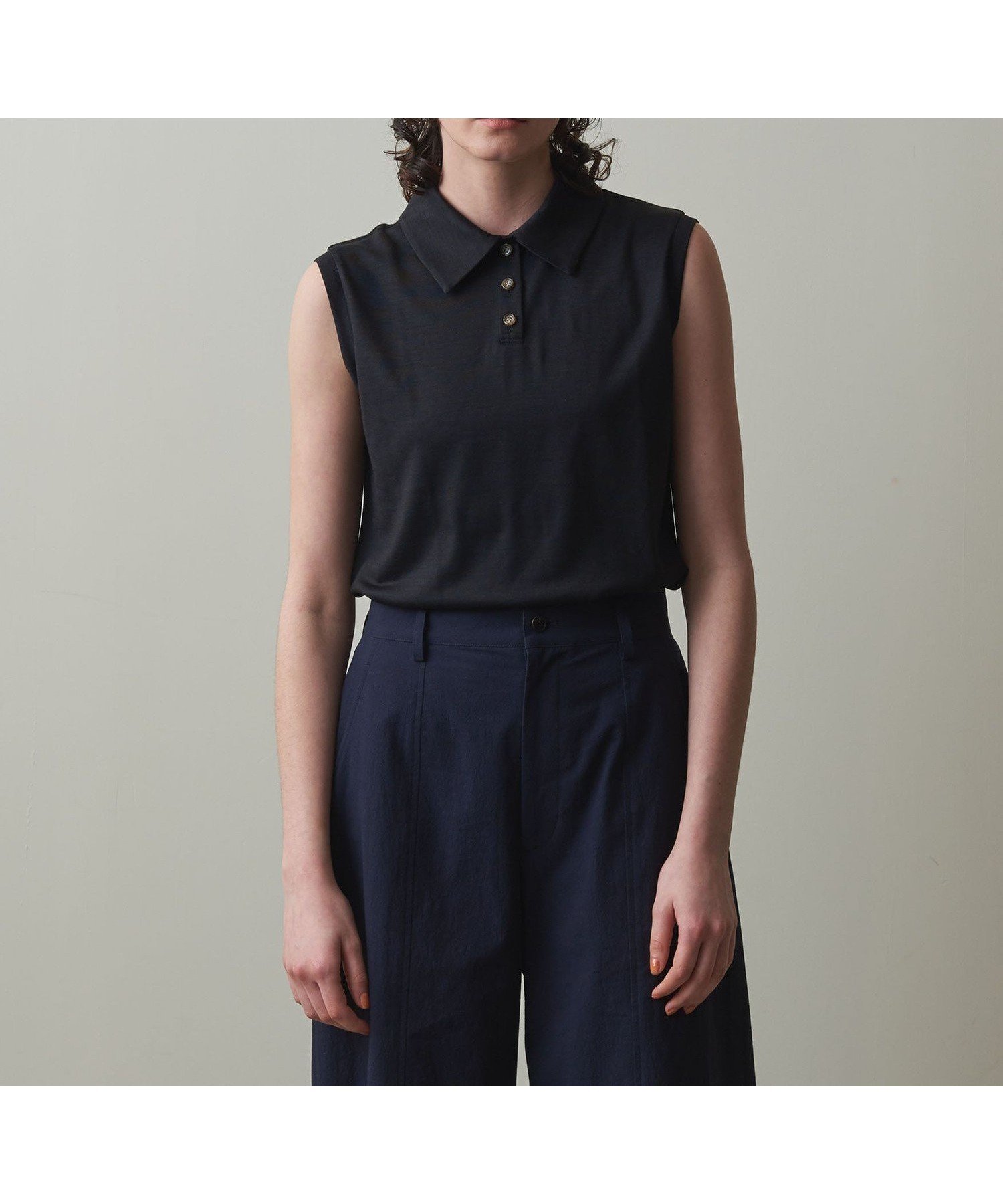 【その他のブランド/Other】のSteven Alan ウールジャージー ノースリーブ Tシャツ インテリア・キッズ・メンズ・レディースファッション・服の通販 founy(ファニー) 　ファッション　Fashion　レディースファッション　WOMEN　トップス・カットソー　Tops/Tshirt　キャミソール / ノースリーブ　No Sleeves　シャツ/ブラウス　Shirts/Blouses　ロング / Tシャツ　T-Shirts　おすすめ　Recommend　インナー　Inner　ジャケット　Jacket　ジャージー　Jersey　スタンダード　Standard　ノースリーブ　No Sleeve　エレガント 上品　Elegant　BLACK|ID: prp329100004566603 ipo3291000000032295703