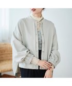 【ルクールブラン/le.coeur blanc】の《手洗い可能》ドロストTRネルシャツ ベージュ|ID: prp329100004566608 ipo3291000000032295747