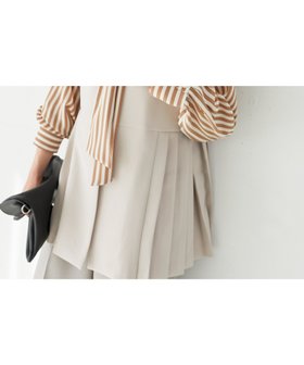【ルクールブラン/le.coeur blanc】の《手洗い可能》ツインクロスサイドプリーツベスト 人気、トレンドファッション・服の通販 founy(ファニー) ファッション Fashion レディースファッション WOMEN アウター Coat Outerwear トップス・カットソー Tops/Tshirt ベスト/ジレ Gilets/Vests おすすめ Recommend カットソー Cut And Sew シンプル Simple プリーツ Pleats ベスト Vest |ID:prp329100004566611