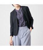 【ニューヨーカー/NEWYORKER】のポリエステルブッチャー ノーカラー1釦ジャケット 人気、トレンドファッション・服の通販 founy(ファニー) ファッション Fashion レディースファッション WOMEN アウター Coat Outerwear ジャケット Jackets 春 Spring コンパクト Compact シェイプ Shape シンプル Simple ジャケット Jacket ストレッチ Stretch ポケット Pocket ミックス Mix S/S・春夏 Ss・Spring/Summer 夏 Summer セレモニー Ceremony ビジネス 仕事 通勤 Business thumbnail ネイビー|ID: prp329100004566620 ipo3291000000032295860