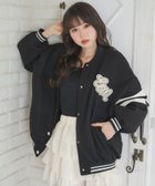 【レトロガール/RETRO GIRL】の袖ラインワッペンBZ 人気、トレンドファッション・服の通販 founy(ファニー) ファッション Fashion レディースファッション WOMEN トップス・カットソー Tops/Tshirt ジャケット Jacket ブルゾン Blouson ボトム Bottom 春 Spring 羽織 Haori thumbnail ブラック|ID: prp329100004566622 ipo3291000000032295870