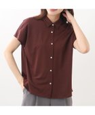 【リフレクト/Reflect】の【SALE/接触冷感/マシンウォッシュ/二の腕カバー】フレンチスリーブブラウス ボルドー|ID: prp329100004566625 ipo3291000000032295881