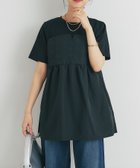 【アンディコール/un dix cors】の《スタイルアップ効果◎》ドッキング切替Tシャツ 人気、トレンドファッション・服の通販 founy(ファニー) ファッション Fashion レディースファッション WOMEN トップス・カットソー Tops/Tshirt シャツ/ブラウス Shirts/Blouses ロング / Tシャツ T-Shirts ウェーブ Wave 切替 Switching シェイプ Shape ストレート Straight ドッキング Docking thumbnail ブラック|ID: prp329100004566648 ipo3291000000032296042