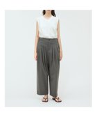 【マーコート/MARcourt】のmizuiro ind ハイウエストタックパンツ グレー|ID: prp329100004566664 ipo3291000000032755900