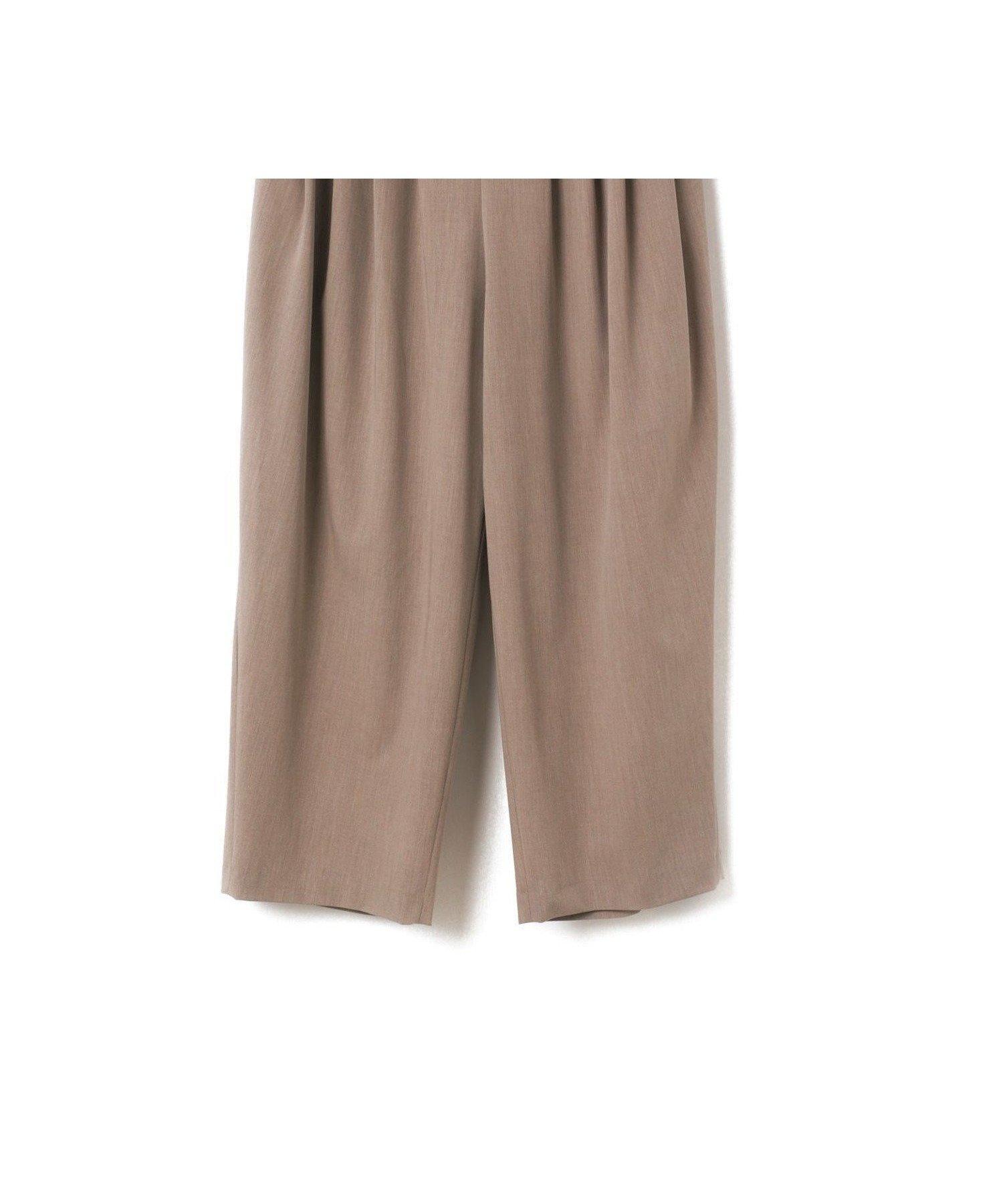 【マーコート/MARcourt】のmizuiro ind ハイウエストタックパンツ インテリア・キッズ・メンズ・レディースファッション・服の通販 founy(ファニー) 　ファッション　Fashion　レディースファッション　Fashion for Women　パンツ　Pants & Trousers　なめらか　Smooth, Silky Texture　ギャザー　Gathered, Ruffled　ストレッチ　Stretch, Stretchy Fabric　ポケット　Pocket, Pocket Detail　ルーズ　Loose, Oversized　ワイド　Wide, Wide Fit　夏　Summer　無地　Plain, Solid Color　ベージュA|ID: prp329100004566664 ipo3291000000032755902
