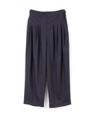 【マーコート/MARcourt】のmizuiro ind ハイウエストタックパンツ ネイビー|ID: prp329100004566664 ipo3291000000032755903