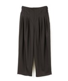 【マーコート/MARcourt】のmizuiro ind ハイウエストタックパンツ ブラック|ID: prp329100004566664 ipo3291000000032755904