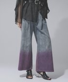 【ハレ/HARE】のアソートカコウワイドデニムパンツ 人気、トレンドファッション・服の通販 founy(ファニー) ファッション Fashion レディースファッション WOMEN パンツ Pants デニムパンツ Denim Pants おすすめ Recommend グラデーション Gradation デニム Denim ワイド Wide 定番 Standard thumbnail パープル96|ID: prp329100004566692 ipo3291000000032296316