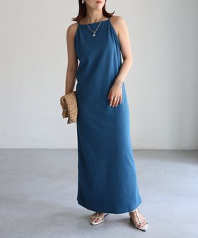 【リベリー/Riberry】のテレコリブアメスリキャミワンピース 人気、トレンドファッション・服の通販 founy(ファニー) ファッション Fashion レディースファッション WOMEN ワンピース Dress キャミワンピース No Sleeve Dresses アメリカン American インナー Inner ジャケット Jacket ストレッチ Stretch スリット Slit スリーブ Sleeve フィット Fit ペチコート Petticoat 夏 Summer 春 Spring 楽ちん Easy 秋 Autumn/Fall |ID:prp329100004566829