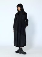 【ラシュッド/LASUD】のバルーンシルエット異素材ワンピース 人気、トレンドファッション・服の通販 founy(ファニー) ファッション Fashion レディースファッション WOMEN ワンピース Dress おすすめ Recommend ドッキング Docking バルーン Balloon 切替 Switching thumbnail ブラック|ID: prp329100004566892 ipo3291000000032299072