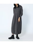 【ラシュッド/LASUD】のバルーンシルエット異素材ワンピース 人気、トレンドファッション・服の通販 founy(ファニー) ファッション Fashion レディースファッション WOMEN ワンピース Dress おすすめ Recommend ドッキング Docking バルーン Balloon 切替 Switching thumbnail チャコールグレー|ID: prp329100004566892 ipo3291000000032299073