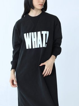 【ラシュッド/LASUD】のニットロゴワンピース 人気、トレンドファッション・服の通販 founy(ファニー) ファッション Fashion レディースファッション Ladies' Fashion Online ワンピース Dress フロント Front プリント Print |ID:prp329100004566912
