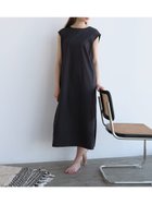 【ラシュッド/LASUD】のNORITAKEショルダータックジャージーワンピース チャコールグレー|ID: prp329100004566923 ipo3291000000032723120