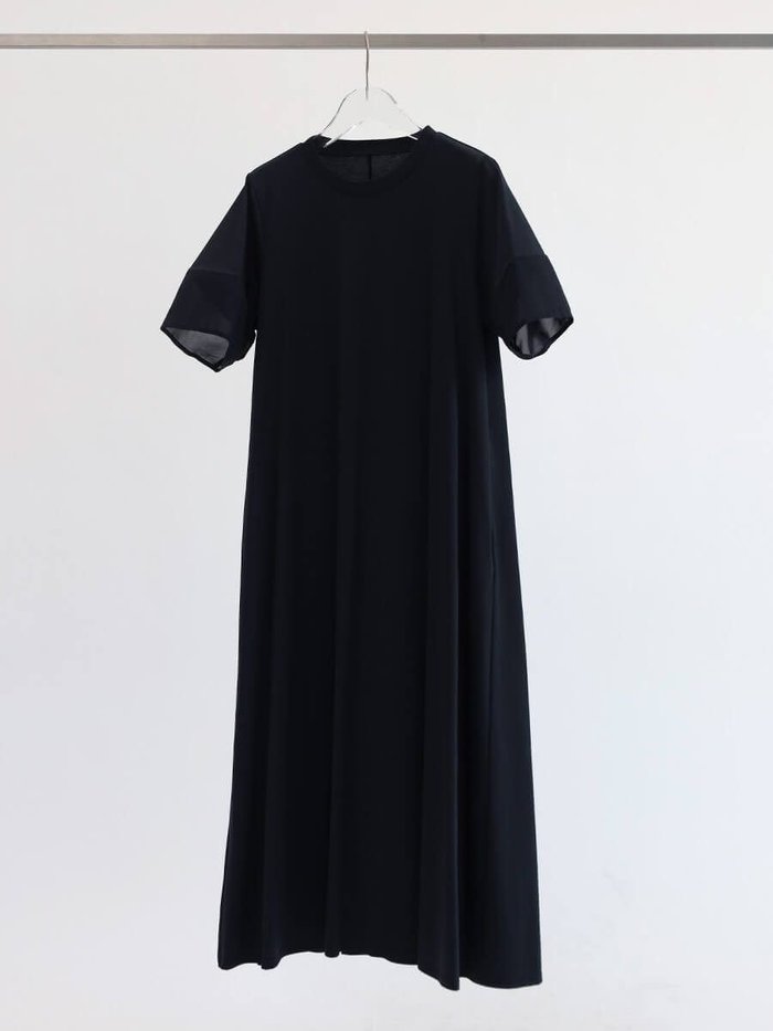 【ラシュッド/LASUD】のシアーバルーンスリーブフレアワンピース インテリア・キッズ・メンズ・レディースファッション・服の通販 founy(ファニー) https://founy.com/ ファッション Fashion レディースファッション Fashion for Women ワンピース Dresses オーバル Oval Design シアー Sheer, See-Through シンプル Simple, Minimal スリーブ Sleeve, Long Sleeve / Short Sleeve ドレープ Drape, Draping Fabric エレガント 上品 Elegant |ID: prp329100004566928 ipo3291000000032722352