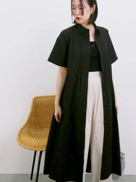 【サマンサモスモス/Samansa Mos2】の◎サイドギャザーシャツワンピース 人気、トレンドファッション・服の通販 founy(ファニー) ファッション Fashion レディースファッション Ladies' Fashion Online ワンピース Dress シャツワンピース Shirt Dresses ギャザー Gather シンプル Simple |ID:prp329100004566940
