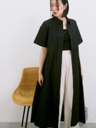【サマンサモスモス/Samansa Mos2】の◎サイドギャザーシャツワンピース 人気、トレンドファッション・服の通販 founy(ファニー) ファッション Fashion レディースファッション Ladies' Fashion Online ワンピース Dress シャツワンピース Shirt Dresses ギャザー Gather シンプル Simple thumbnail ブラック|ID: prp329100004566940 ipo3291000000032676764