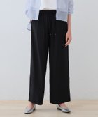 【インディヴィ/INDIVI】の【洗える/UVケア/SETUP可能】ドロストワイドパンツ 人気、トレンドファッション・服の通販 founy(ファニー) ファッション Fashion レディースファッション WOMEN セットアップ Setup パンツ Pants おすすめ Recommend とろみ Thickness シューズ Shoes シルク Silk シンプル Simple ジャケット Jacket セットアップ Set Up ツイル Twill バランス Balance フラット Flat ベーシック Basic ポケット Pocket リラックス Relax ワイド Wide ヴィンテージ Vintage エレガント 上品 Elegant 洗える Washable thumbnail ブラック|ID: prp329100004566947 ipo3291000000032299459