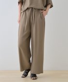 【インディヴィ/INDIVI】の【洗える/UVケア/SETUP可能】ドロストワイドパンツ 人気、トレンドファッション・服の通販 founy(ファニー) ファッション Fashion レディースファッション WOMEN セットアップ Setup パンツ Pants おすすめ Recommend とろみ Thickness シューズ Shoes シルク Silk シンプル Simple ジャケット Jacket セットアップ Set Up ツイル Twill バランス Balance フラット Flat ベーシック Basic ポケット Pocket リラックス Relax ワイド Wide ヴィンテージ Vintage エレガント 上品 Elegant 洗える Washable thumbnail モカブラウン|ID: prp329100004566947 ipo3291000000032299464