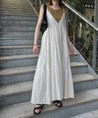 【チャオパニックティピー/CIAOPANIC TYPY】の【India】シリコンウォッシュ2WAYティアードキャミワンピ アイボリー|ID: prp329100004566962 ipo3291000000032299626