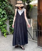 【チャオパニックティピー/CIAOPANIC TYPY】の【India】シリコンウォッシュ2WAYティアードキャミワンピ ブラック|ID: prp329100004566962 ipo3291000000032299634