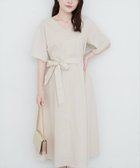 【ナチュラルクチュール/natural couture】の選べる袖丈前後2WAYベルト付きワンピース 人気、トレンドファッション・服の通販 founy(ファニー) ファッション Fashion レディースファッション Ladies' Fashion Online ワンピース Dress ベルト Belts 2025年 2025 2025春夏・S/S Ss,Spring/Summer,2025 thumbnail ライトベージュ|ID: prp329100004566968 ipo3291000000032622694