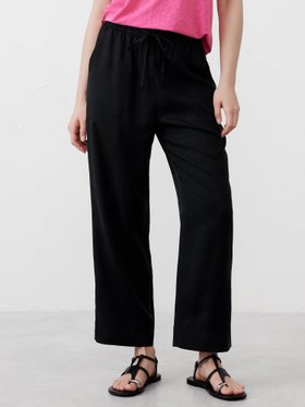 【バナナリパブリック ファクトリーストア/BANANA REPUBLIC FACTORY STORE】のBANANA REPUBLIC FACTORY STORE ストレート テンセル プルオンパンツ 人気、トレンドファッション・服の通販 founy(ファニー) ファッション Fashion レディースファッション WOMEN パンツ Pants ストレート Straight ドレープ Drape フィット Fit ロング Long エレガント 上品 Elegant |ID:prp329100004566969
