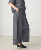 【コムサイズム/COMME CA ISM】のデニム風 後ろハッチポケット ワイドパンツ / セットアップ対応 人気、トレンドファッション・服の通販 founy(ファニー) ファッション Fashion レディースファッション WOMEN セットアップ Setup パンツ Pants エレガント 上品 Elegant シャンブレー Chambray セットアップ Set Up デニム Denim ドローコード Draw Cord ポケット Pocket ワイド Wide thumbnail ブラック|ID: prp329100004566980 ipo3291000000032299769
