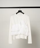 【アーバンリサーチ ロッソ/URBAN RESEARCH ROSSO】のMewl フリルビスチェドッキングTOPS 人気、トレンドファッション・服の通販 founy(ファニー) ファッション Fashion レディースファッション WOMEN トップス・カットソー Tops/Tshirt ビスチェ Bustier 2025年 2025 2025春夏・S/S Ss,Spring/Summer,2025 ミュール Mule 夏 Summer S/S・春夏 Ss・Spring/Summer thumbnail OWHITE|ID: prp329100004566996 ipo3291000000032299897