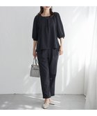 【イッカ/ikka】の【2点セット】GOKU楽ペプラムセットアップ 人気、トレンドファッション・服の通販 founy(ファニー) ファッション Fashion レディースファッション Fashion for Women セットアップ Matching Sets カットソー Cut and Sewn Top シンプル Simple, Minimal ジョーゼット Georgette, Semi-Sheer Fabric ストレッチ Stretch, Stretchy Fabric セットアップ Set-Up, Coordinated Outfit フォーマル Formal, Dressy ベーシック Basic, Essential ペプラム Peplum, Flared Hem ボトム Bottoms, Lower Wear エレガント 上品 Elegant thumbnail ネイビーブルー|ID: prp329100004567009 ipo3291000000033212290