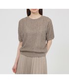 【ポール スチュアート/Paul Stuart】の【ウォッシャブル】ナチュラルリネン プルオーバー 人気、トレンドファッション・服の通販 founy(ファニー) ファッション Fashion レディースファッション Ladies' Fashion Online トップス・カットソー Tops/Tshirt プルオーバー Pullover おすすめ Recommend ウォッシャブル Washable ボーダー Border リネン Linen リラックス Relax エレガント 上品 Elegant 透かし Watermark thumbnail ブラウン|ID: prp329100004567074 ipo3291000000032651800