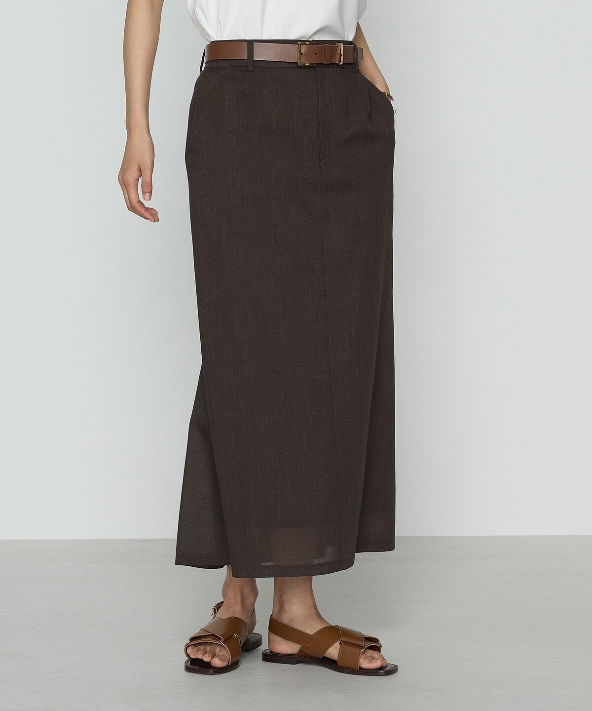 【コムサ/COMME CA】のシアーボイル スカート インテリア・キッズ・メンズ・レディースファッション・服の通販 founy(ファニー) 　ファッション　Fashion　レディースファッション　WOMEN　スカート　Skirt　シンプル　Simple　ジャケット　Jacket　フレア　Flare　ポケット　Pocket　マーメイド　Mermaid　無地　Plain Color　エレガント 上品　Elegant　17:ダークブラウン|ID: prp329100004567130 ipo3291000000032301389