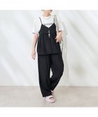 【フリークスストア/FREAK'S STORE】の接触冷感/吸水速乾/抗ピリング/マシーンウォッシャブル SUMMERCOOL リボン付き キャミソール セットアップ/ビスチェ セットアップ 25SS ブラック|ID: prp329100004567164 ipo3291000000032743896