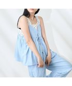 【フリークスストア/FREAK'S STORE】の接触冷感/吸水速乾/抗ピリング/マシーンウォッシャブル SUMMERCOOL リボン付き キャミソール セットアップ/ビスチェ セットアップ 25SS ブルー|ID: prp329100004567164 ipo3291000000032743899