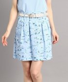 【アダバット/adabat】の【UVカット/防透け】リゾートゴルフデザイン スカート サックスブルー|ID: prp329100004567174 ipo3291000000032301889