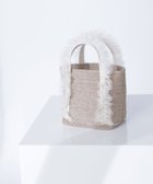 【ナチュラル ビューティー ベーシック/NATURAL BEAUTY BASIC】のPPフリフリハンドルトートバッグ 人気、トレンドファッション・服の通販 founy(ファニー) ファッション Fashion レディースファッション WOMEN バッグ Bag チュール Tulle トレンド Trend バレエ Ballet フラット Flat フリル Frills ポーチ Pouch 夏 Summer thumbnail ベージュ|ID: prp329100004567210 ipo3291000000032302502