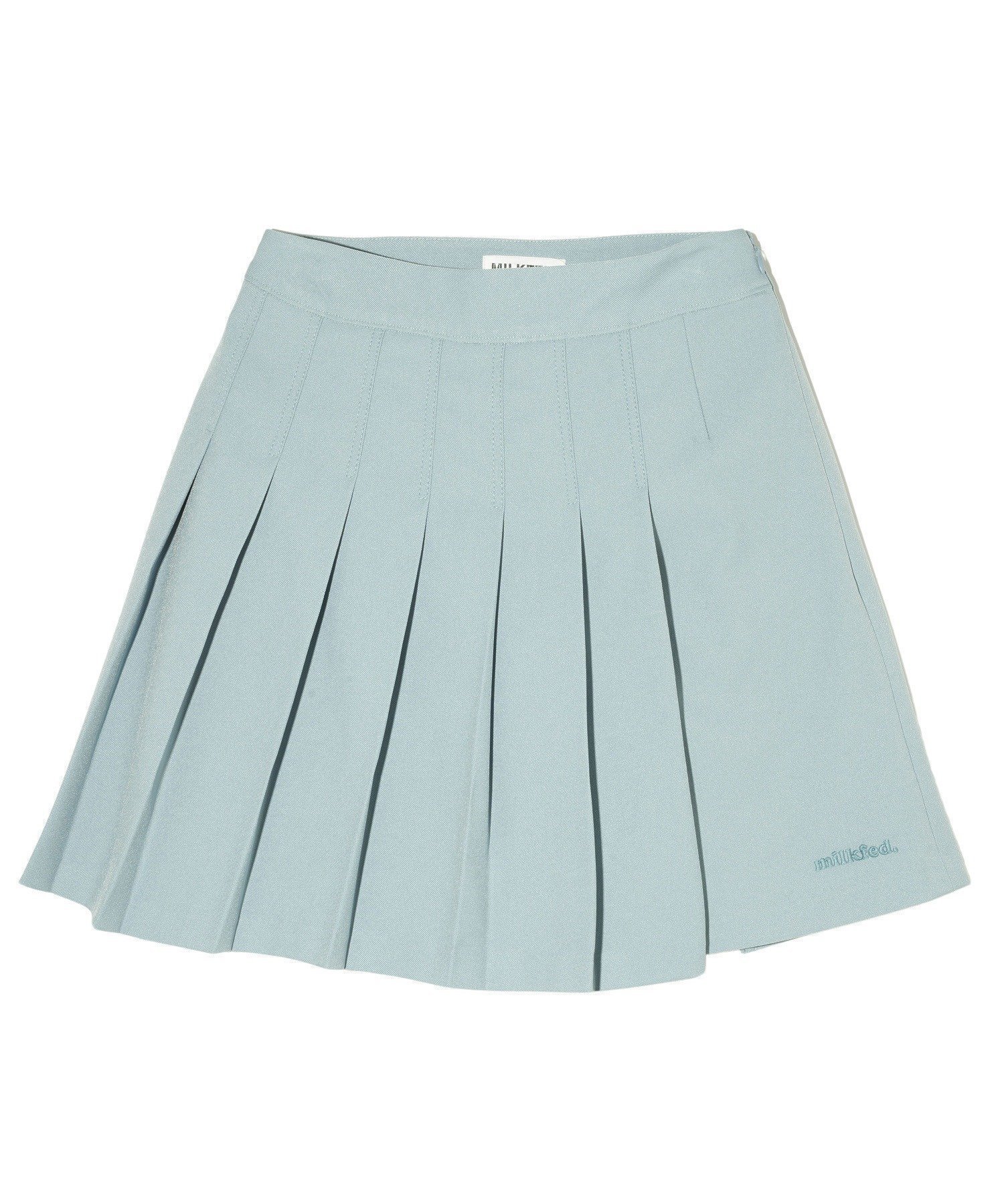 【ミルクフェド/MILKFED.】のPLEATED MINI SKIRT インテリア・キッズ・メンズ・レディースファッション・服の通販 founy(ファニー) 　ファッション　Fashion　レディースファッション　WOMEN　スカート　Skirt　ミニスカート　Mini Skirts　おすすめ　Recommend　インナー　Inner　ガーリー　Girly　ショート　Short　プリーツ　Pleats　ラップ　Wrap　定番　Standard　LtBLUE|ID: prp329100004567224 ipo3291000000032302673