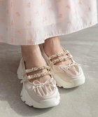 【ランダ/RANDA】のトゥシューズデザインスニーカー 人気、トレンドファッション・服の通販 founy(ファニー) ファッション Fashion レディースファッション WOMEN クッション Cushion サテン Satin スニーカー Sneakers チュール Tulle トレンド Trend バランス Balance バレエ Ballet ビジュー Bijou ラップ Wrap リボン Ribbon thumbnail BEIGE|ID: prp329100004567226 ipo3291000000032302703